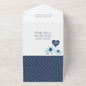 Elephant Baby Boy Shower Invitation & Conseils Car (Dehors)