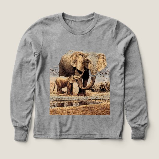 Elephant & Baby Elephant (Voorkant)