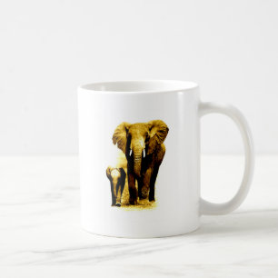 Elephant & Baby Elephant Koffiemok