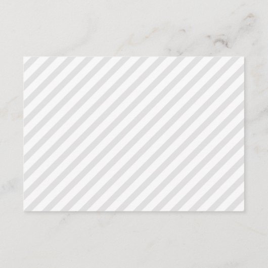 Elephant Baby shower Advice Kards Informatiekaartje (Achterkant)