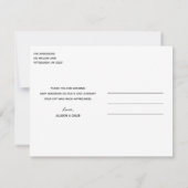 Elephant Baby shower via Mail Hartelijk dank (Achterkant)