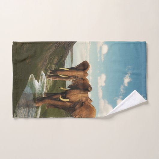 Elephant Bad Handdoek (Handdoek)