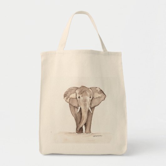 elephant bag tote bag (Voorkant)