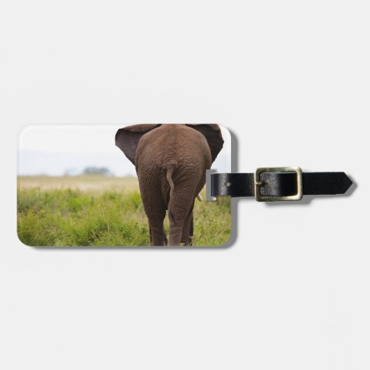 Elephant Bagagelabel (Voorkant horizontaal)