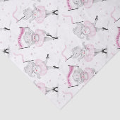 Elephant Ballerina Dance Birthday Tissuepapier (Detail)