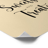 Elephant Ballon - snoepjes en behandelde baby show Poster (Hoek)