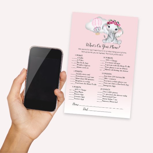 Elephant Ballon Wat is er op je Baby?