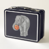 Elephant Basketball speler Basketball (Achterkant)