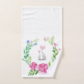 Elephant Bathroom Towel sets Bad Handdoek (Handdoek)