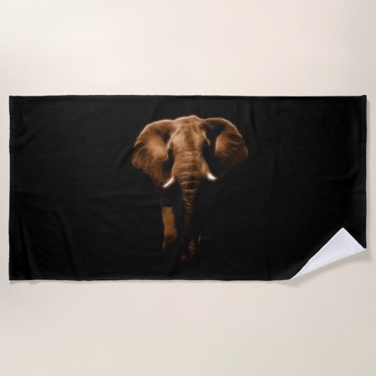 Elephant Beach Handdoek (Voorkant)