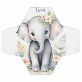 Eléphant bébé en floraison (Plat)