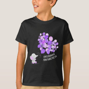 Elephant Belling Up Balloons Overdosering Bewusthe T-shirt