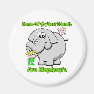 Elephant Best Friends Magneet