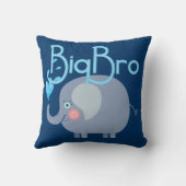 Elephant Big Bro Kussen (Achterkant)