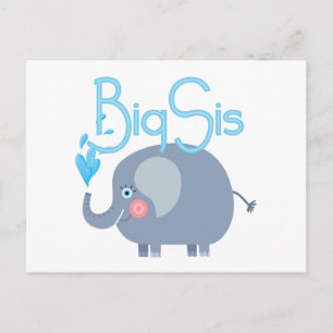 Elephant Big Sis Briefkaart