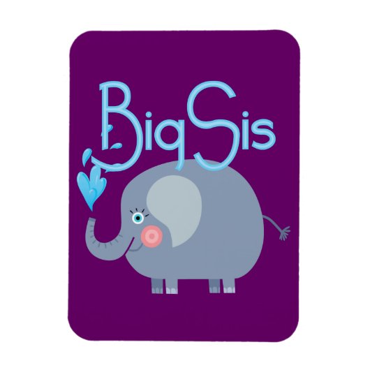 Elephant Big Sis Magneet (Verticaal)