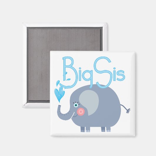 Elephant Big Sis Magneet (Voorkant / Achterkant)