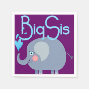 Elephant Big Sis Servetten