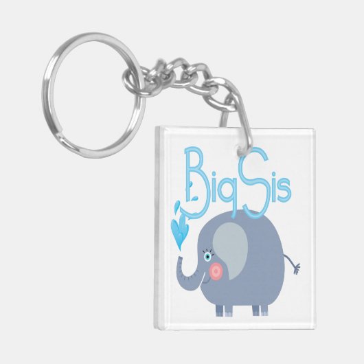Elephant Big Sis Sleutelhanger (Voorkant Links)