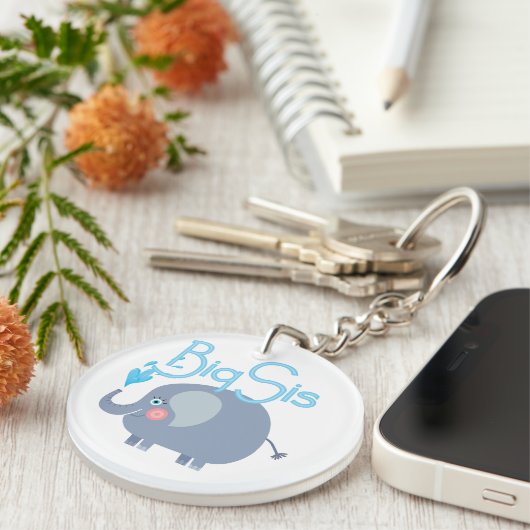 Elephant Big Sis Sleutelhanger (Voorkant Rechts)