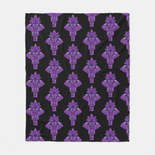 Elephant Blanket Fleece Deken