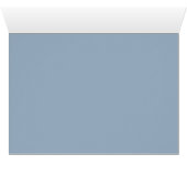 Eléphant bleu Cutie - Carte de conseil pour petits (Intérieur Horizontal (Bas))