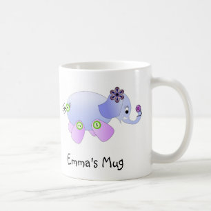 Elephant Blue Koffiemok