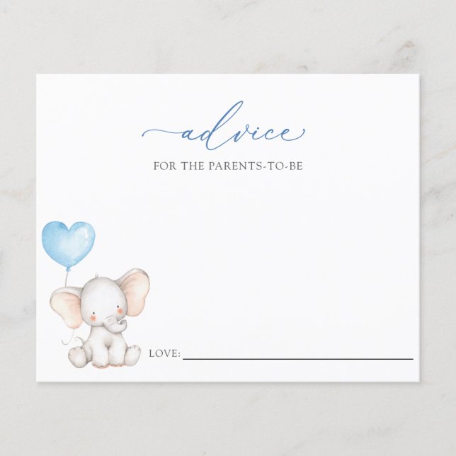 Elephant Boy Baby Advice for the Parents-to-Be (Voorkant)