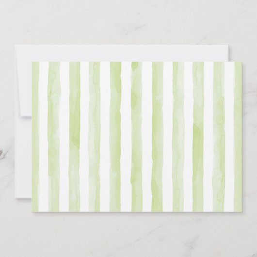 Elephant Boy Baby shower uitnodiging blauw en groe (Achterkant)