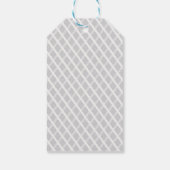 Elephant Boy Gift Label Baby shower Dank u Cadeaulabel (Achterkant)