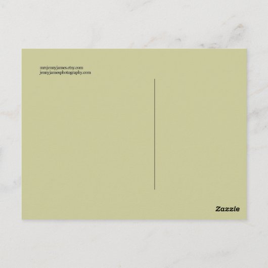 Elephant Briefkaart (Achterkant)