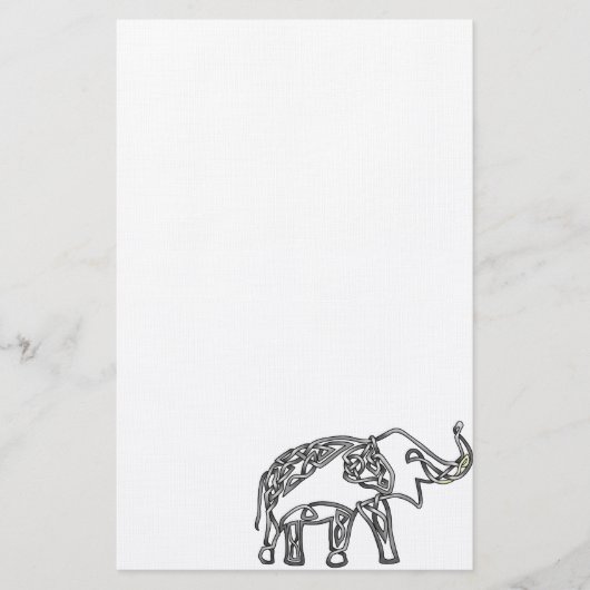 Elephant Briefpapier (Voorkant)