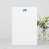 Elephant Briefpapier (Staand voorkant)