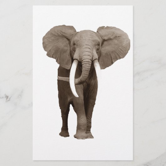 Elephant Briefpapier (Voorkant)