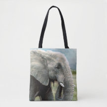 Elephant Canvas tas
