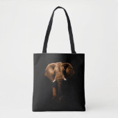 Elephant Canvas tas (Voorkant)
