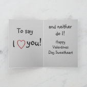 ELEPHANT, carte VALENTINE (Intérieur)