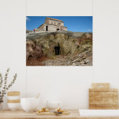 Elephant Caves Canvas Poster (Keuken)