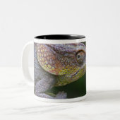 Elephant chameleon, Madagaskar Tweekleurige Koffiemok (Voorkant links)