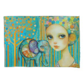 Elephant Charm Kussensloop (Voorkant)