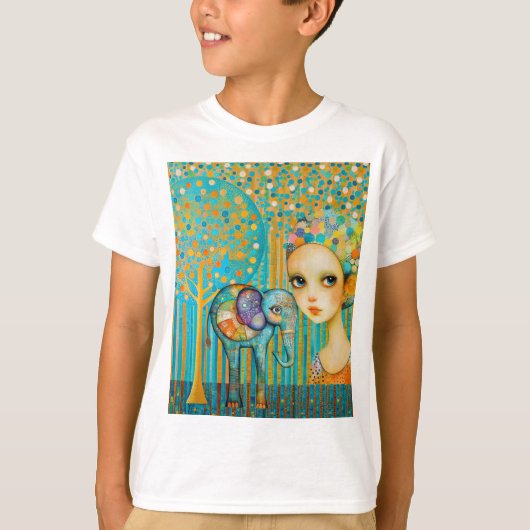Elephant Charm T-shirt (Voorkant)