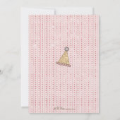 Elephant Circus Parade Uitnodiging (Achterkant)