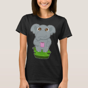 Elephant Coffee-Mok T-shirt