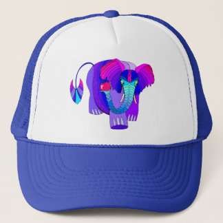 Éléphant coloré : Casquette mignon