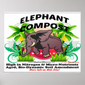Elephant Compost Poster (Voorkant)