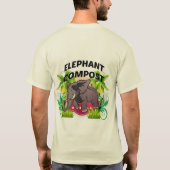 Elephant Compost T-shirt (Achterkant)