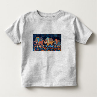 Elephant Conga Line Kinder T-Shirt