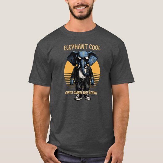 Elephant Cool Africa T-shirt (Voorkant)