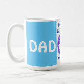 ÉLÉPHANT COOL POUR PAPA - MUG À CAFE (Gauche)