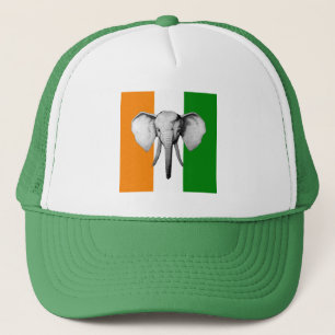 Elephant cote d ivore Ivory Coast giften Trucker Pet